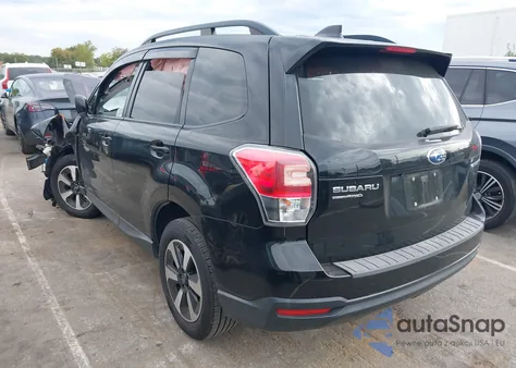 2018 Subaru Forester 2.5I Premium z USA, uszkodzony, nr VIN JF2SJAEC8JH593903